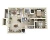 The Alki Two Bedroom The Alki Two Bedroom Floor plan at Mariner's Glen in Port Orchard, WA